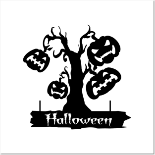 Pumpkin Halloween Witch Party Costume Gift Posters and Art